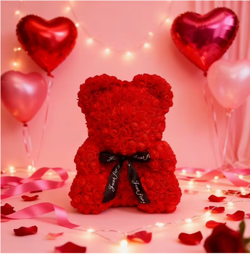 🐻🌹 OSO DE ROSAS ETERNAS – EL REGALO QUE ENAMORA 🌹🐻